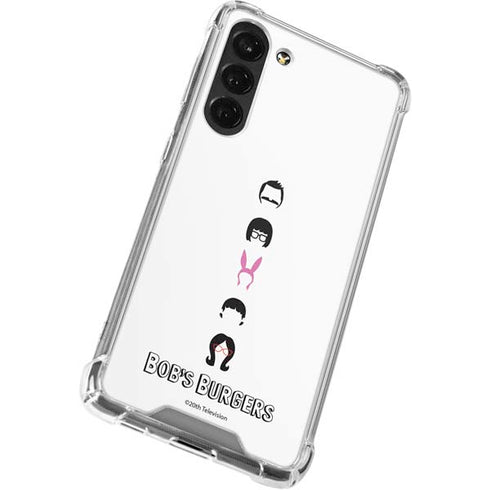 Bobs Burgers Silhouette Galaxy S24 FE Clear Case